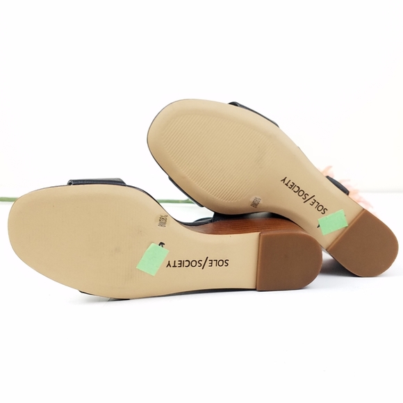 Sole Society Kiah ‑ Black ‑ Wedge sandals  - Picture 6 of 7